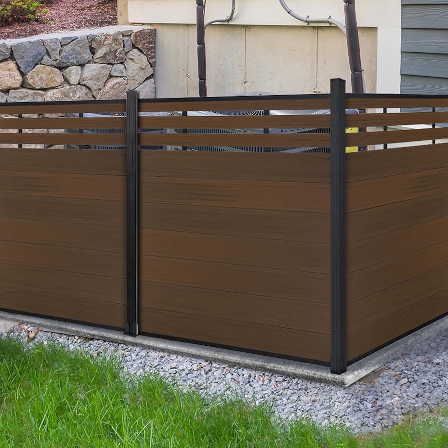 Smart Wood™ Composite Fence Kit 6 ft x 6 ft